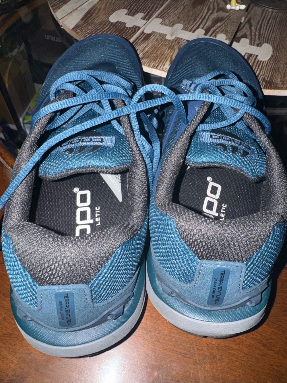 Topo Designs Terraventure 4 Navy/Black Trail Sneakers - Picture 6 of 10